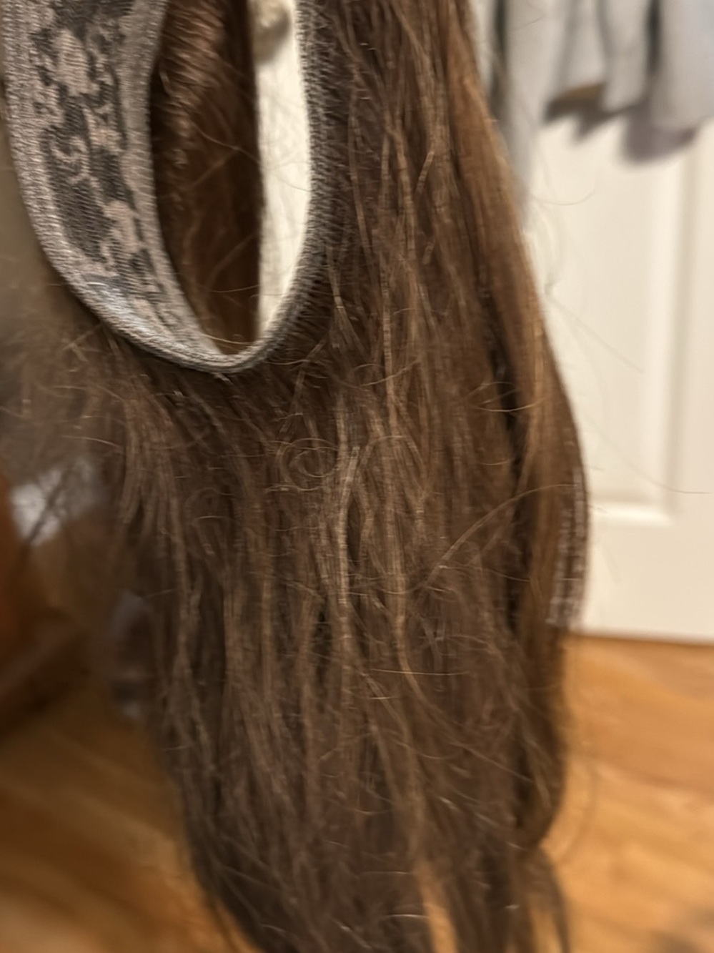 Brown Clip-In Hair Extension - Natural Brown Women's Hair